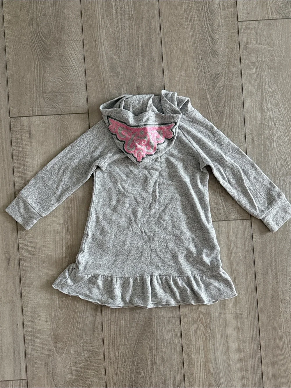 Disney Princess Hooded Long Pullover Sweatshirt- Girls